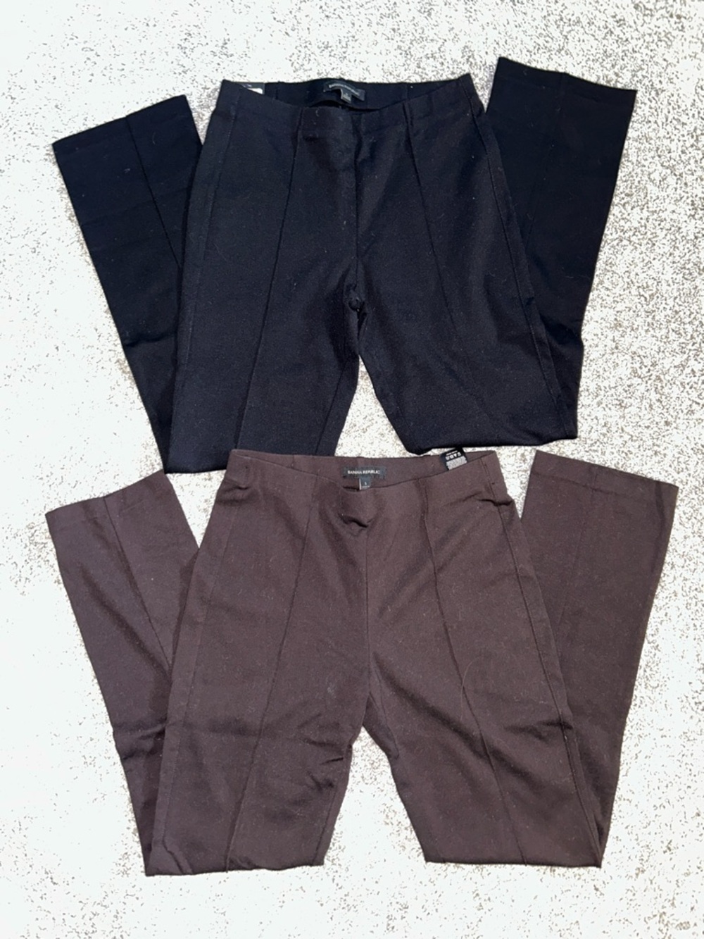 Banana Republic Women’s Dress Pants in Black and Dark Brown